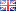Drapeau Anglais pour changement de langue
